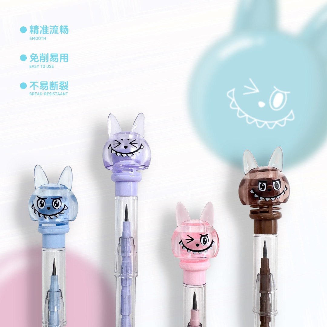 KAWAII SCHOOL SUPPLIES WITH NON-SHARPENER PENCIL FOR CHILD