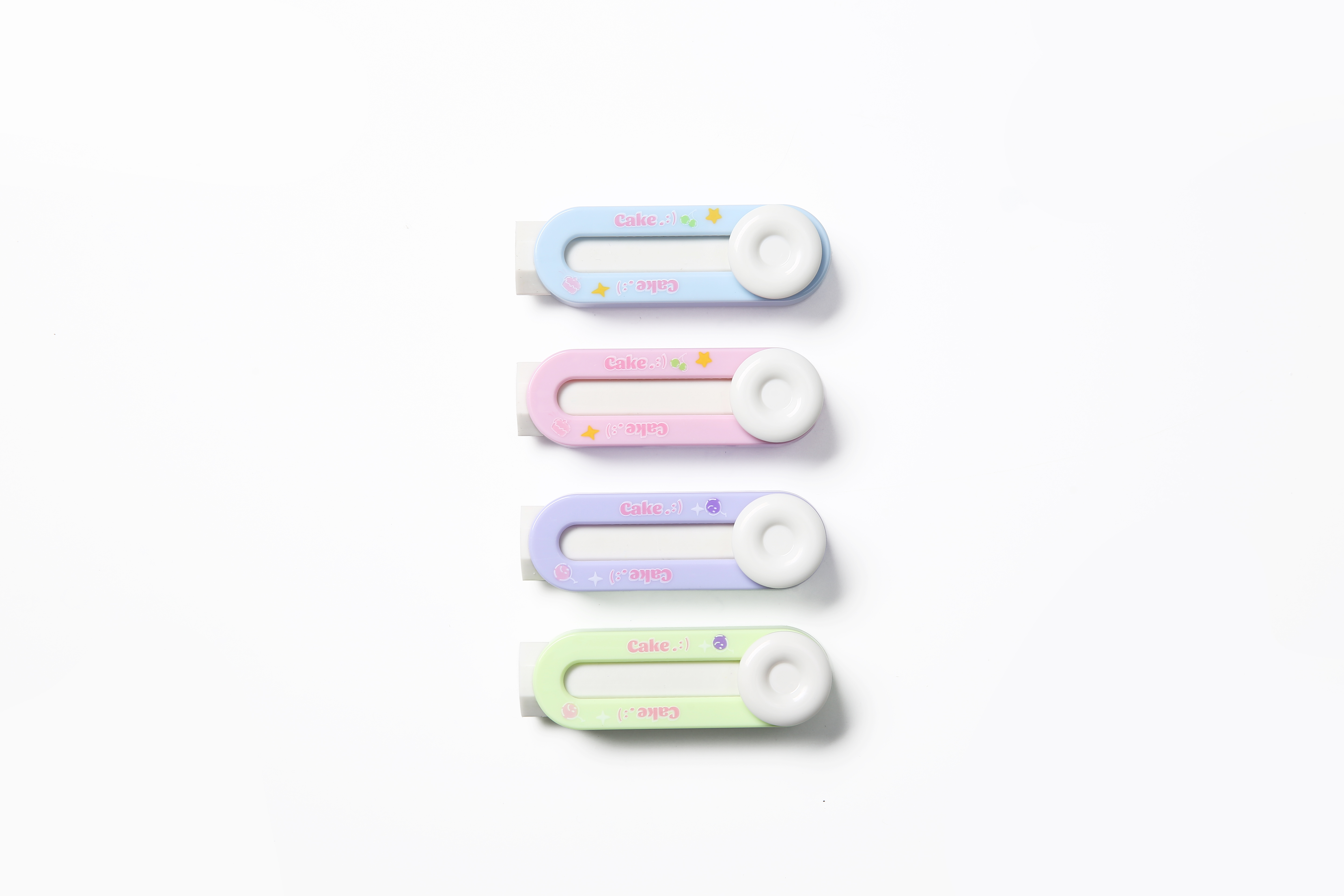 SOFT CUTE ERASERS PUSH PULL LARGE PENCIL ERASERS FOR SCHOOL