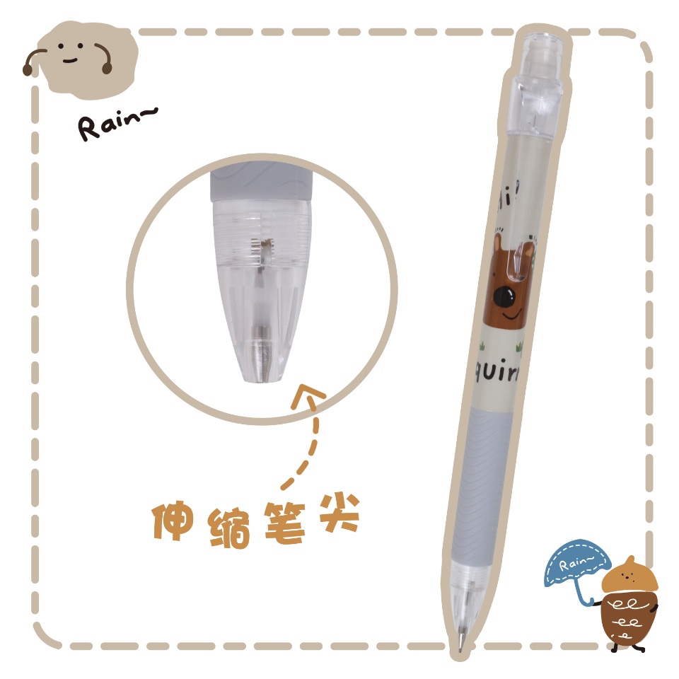 RETRACTABLE MECHANICAL PENCIL FOR OFFICE