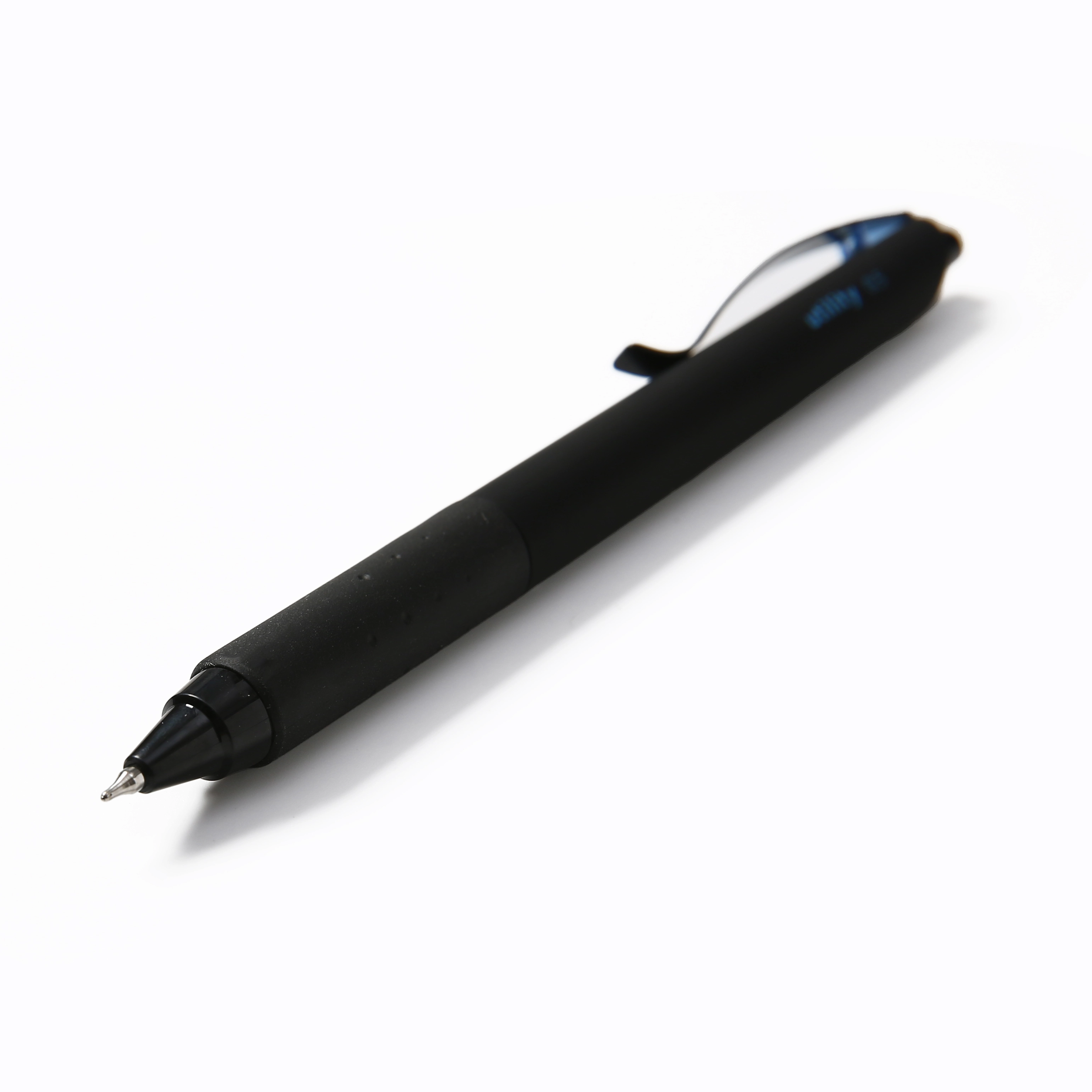Silent Click Metal Clip Retractable Gel Pens with Fast Dry Black Ink Compatible with CS & ST Nib for Office