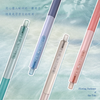 Matte Barrel Aesthetic Mechanical Pencils with Textured Non-Slip Grip Glitter Clip for School