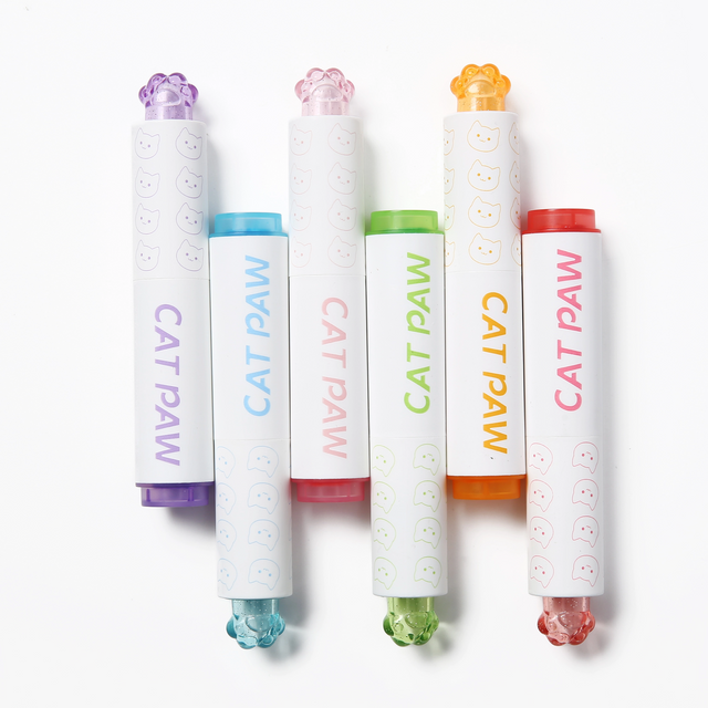 KAWAII CAT PAW COLOR HIGHLIGHTER FOR OFFICE SCHOOL HOME