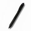 Silent Click Metal Clip Retractable Gel Pens with Fast Dry Black Ink Compatible with CS & ST Nib for Office