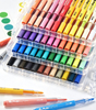 Acrylic Paint Markers with Fine Tip And Brush Tip Pens For Stone, Wood, Calligraphy, Canvas, Ceramic, Metal, Glass, Rock Painting, DIY Crafts