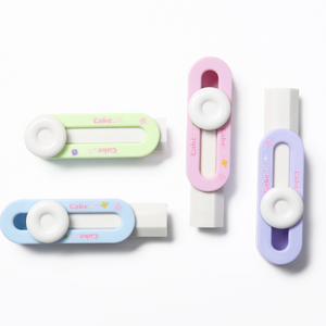 SOFT CUTE ERASERS PUSH PULL LARGE PENCIL ERASERS FOR SCHOOL