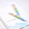 Kawaii Cat Paw Non-Sharpening Pencil Rainbow Pastel Stacking Pencil for School Supplies